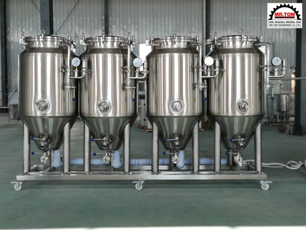 เครื่องผลิตเบียร์คราฟต์ (Craft Brewing & Distillation Machine)